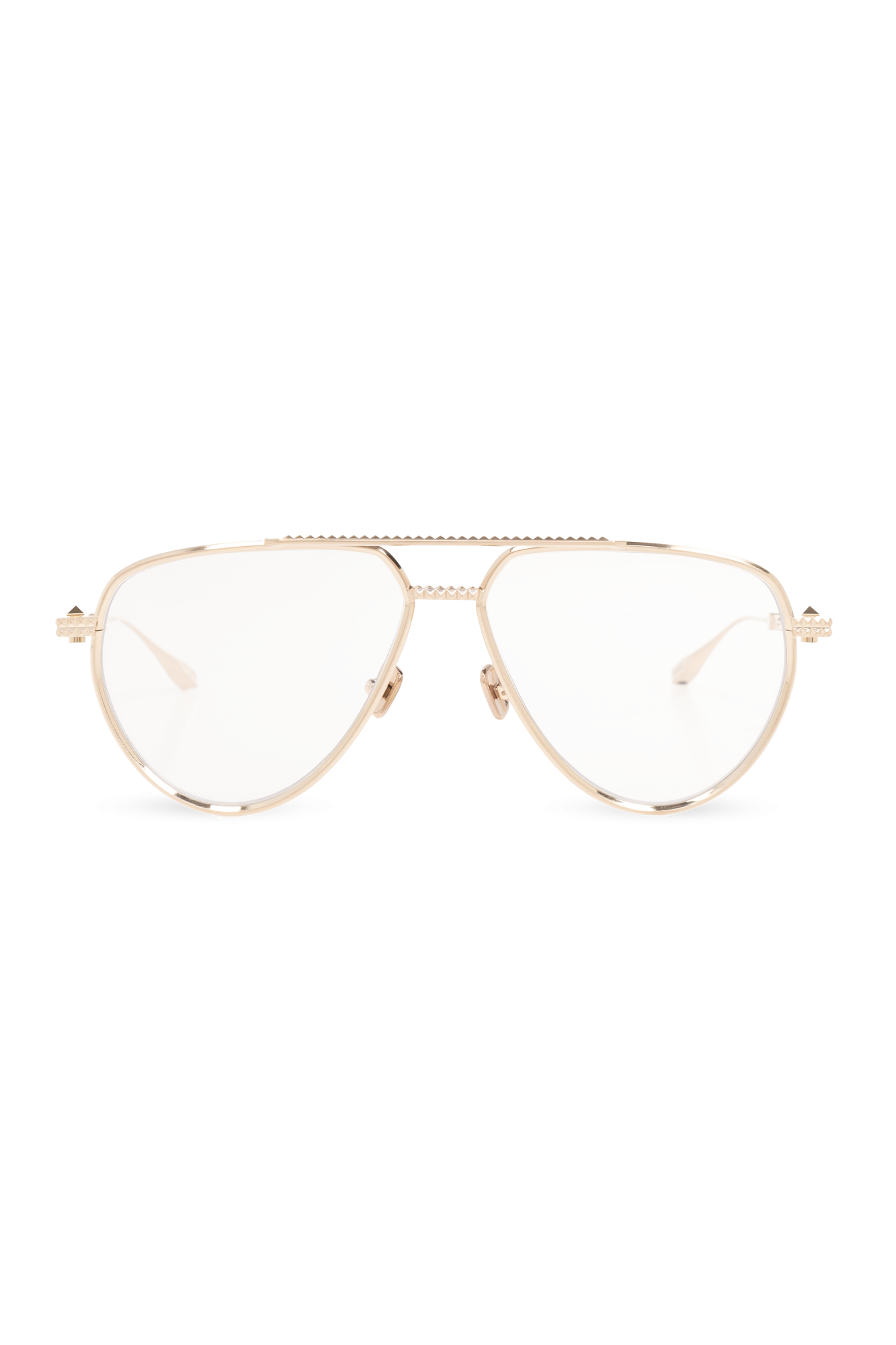 Gold Prescription glasses 'V-STUD II' Valentino Eyewear